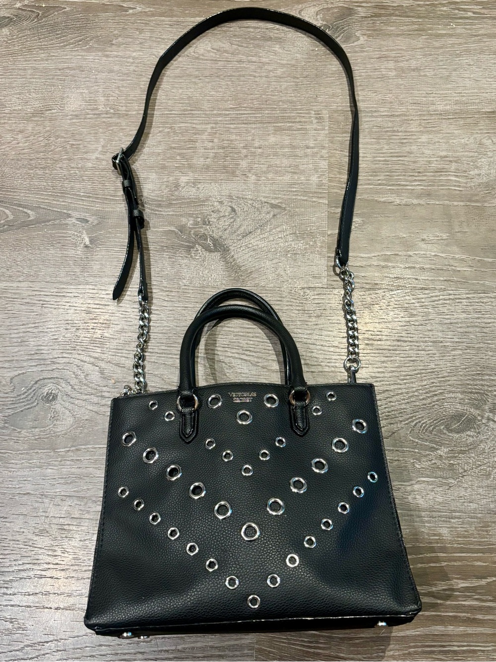 Victoria’s Secret black satchel/crossbody purse 🖤